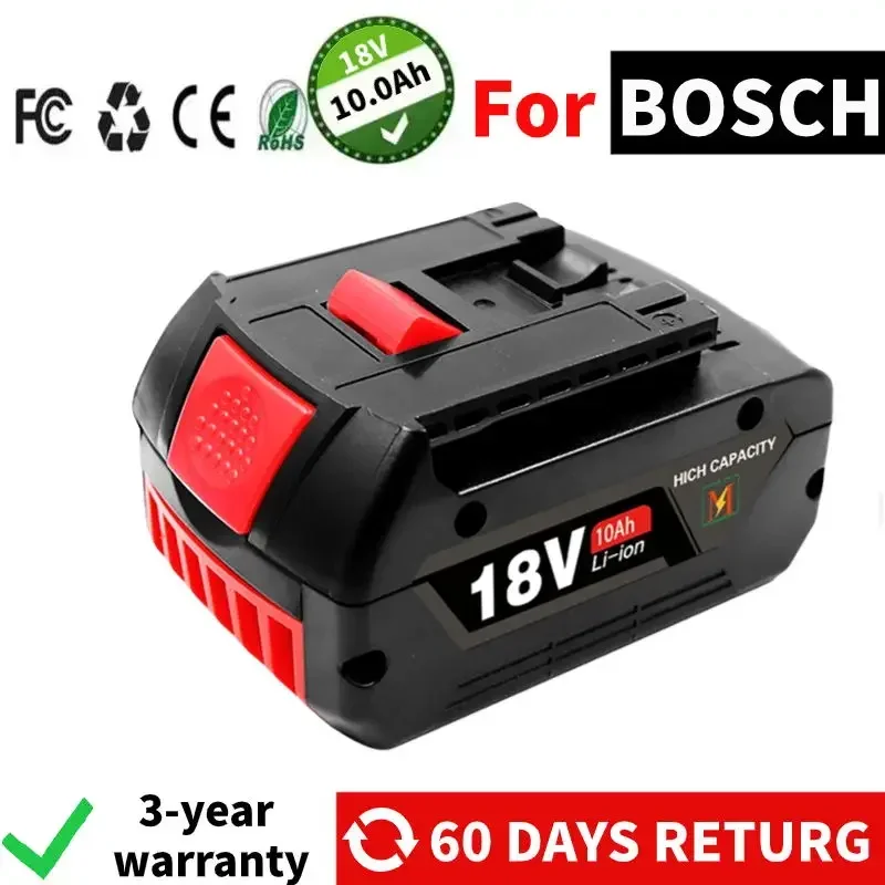NEW For BOSCH Authentic 18V 10AH LITHIUM-ION BATTERY GBA 18V 10AH 18V Professional GBA GSR GSB BAT618 BAT609 w/Fuel Guage
NEW For BOSCH Authentic 18V 10AH LITHIUM-ION BATTERY GBA 18V 10AH 18V Professional GBA GSR GSB BAT618 BAT609 w/Fuel Guage