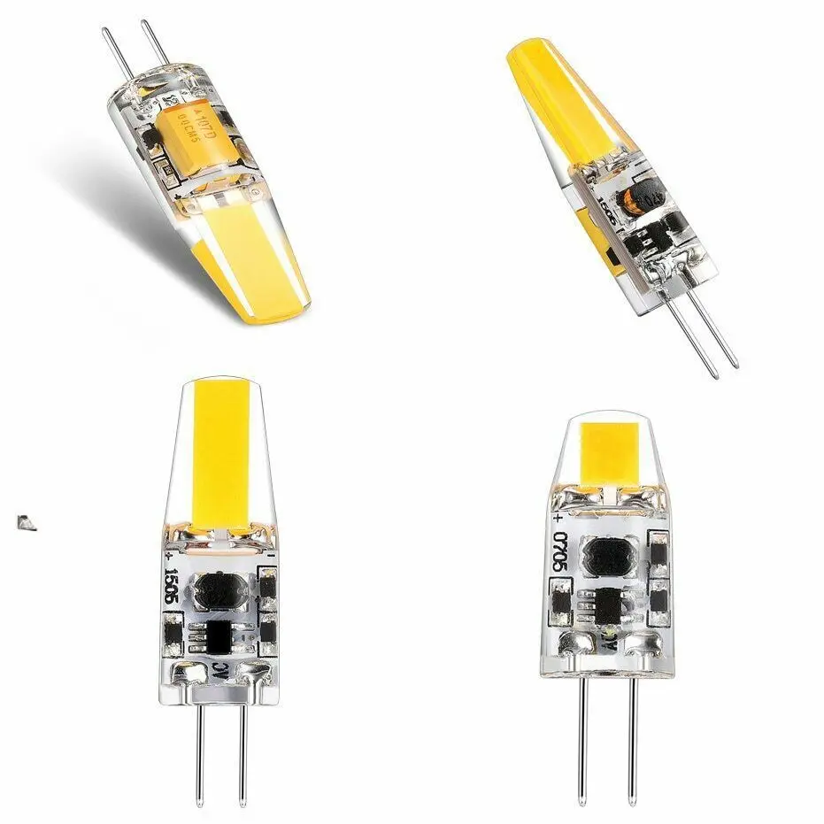 

10pcs G4 Mini Small LED COB Bulb 3000k 4000k 6000k ACDC12V 3W 6W 7W Pendant Chandelier Crystal Light Replace 50w 60W 70w Halogen