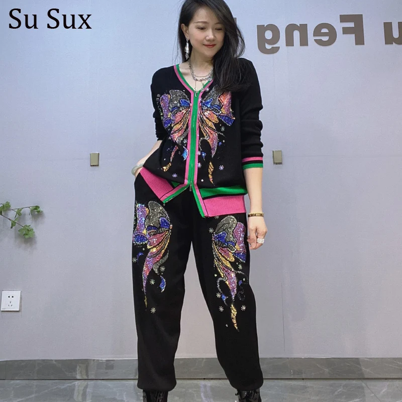 Женский трикотажный спортивный костюм, повседневные свободные брюки-карандаш на молнии, весна-осень 2024
Женский трикотажный спортивный костюм, повседневные свободные брюки-карандаш на молнии, весна-осень 2024