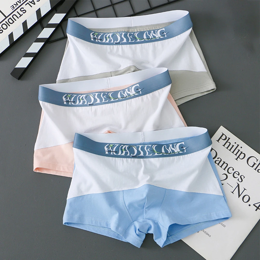 Mens Panties Cotton Men's Underwear Breathable Man Boxershorts Comfortable Color Blocking Men Underpants Large Size M-3XL
Mens Panties Cotton Men's Underwear Breathable Man Boxershorts Comfortable Color Blocking Men Underpants Large Size M-3XL