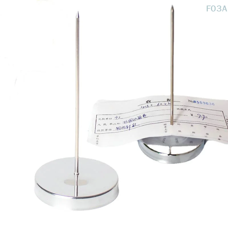 Desk Receipt Holder Stainless Steel Straight Rod Paper Memo Holder Spike Stick For Bill Receipt Kitchen Accessories
Desk Receipt Holder Stainless Steel Straight Rod Paper Memo Holder Spike Stick For Bill Receipt Kitchen Accessories