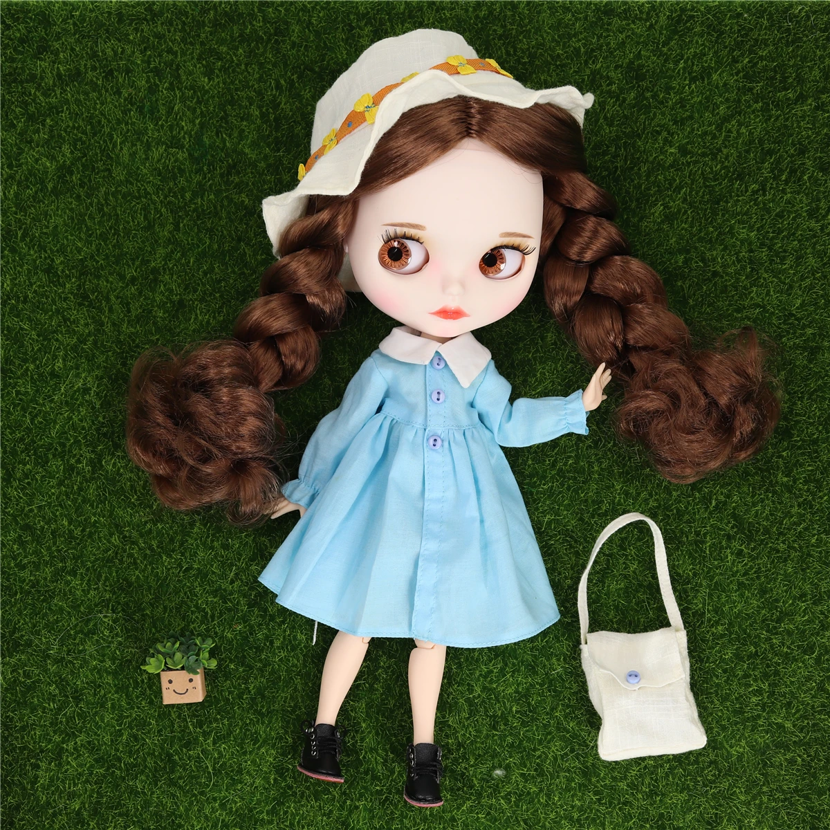 

ICY DBS Blyth doll clothes 1/6 BJD special price dress bag special price combination set Girl Toy SD
