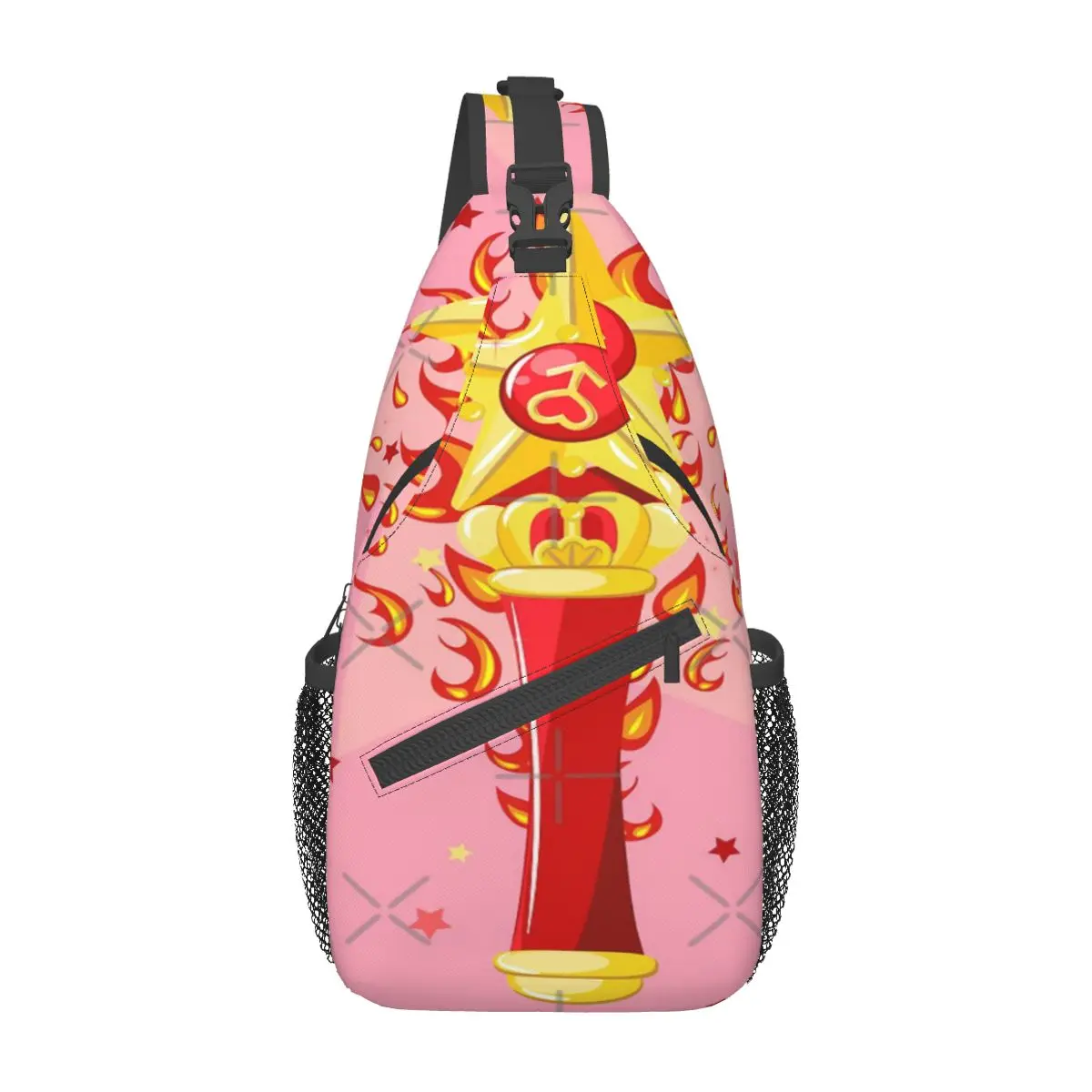 Scepter Sailor Mars Fire Chest Bag Fashionable Polyester fabric Daily Cross chest bag Customizable
Scepter Sailor Mars Fire Chest Bag Fashionable Polyester fabric Daily Cross chest bag Customizable