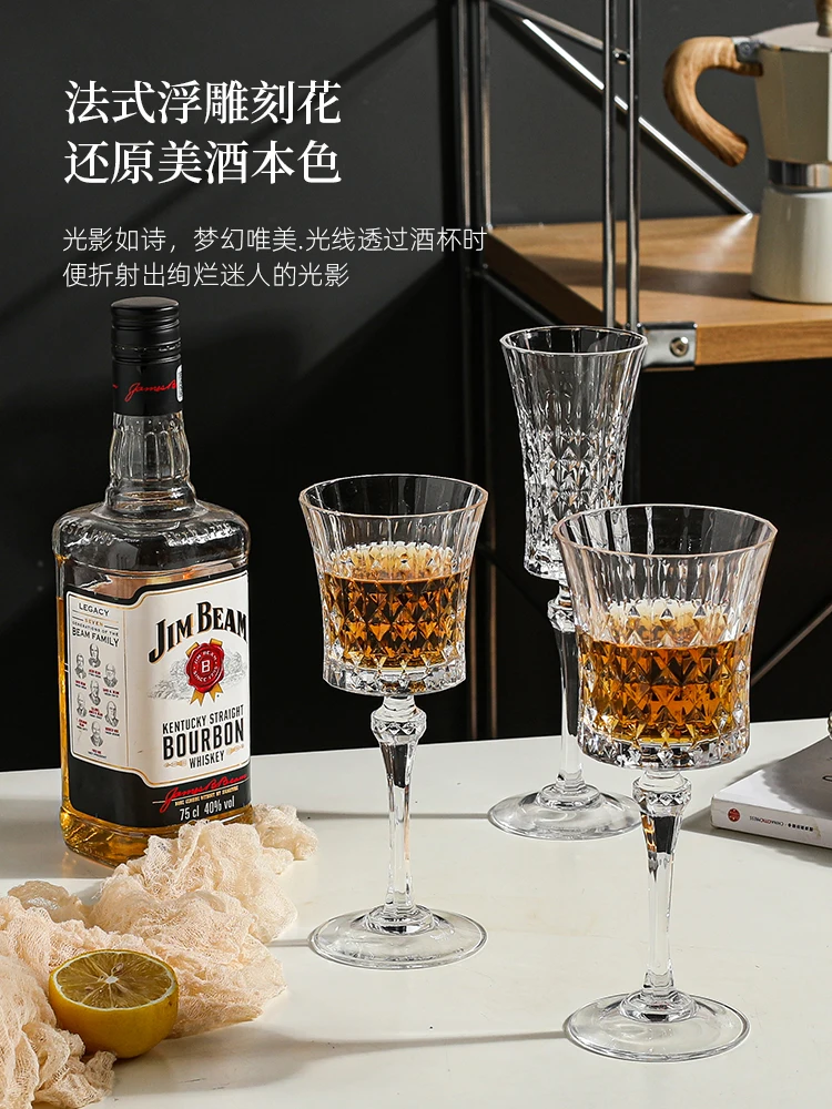 Crystal Red Wine Glass Champagne Glass Household High-End Wine Glass Goblet Whiskey Liquor Glass
Crystal Red Wine Glass Champagne Glass Household High-End Wine Glass Goblet Whiskey Liquor Glass