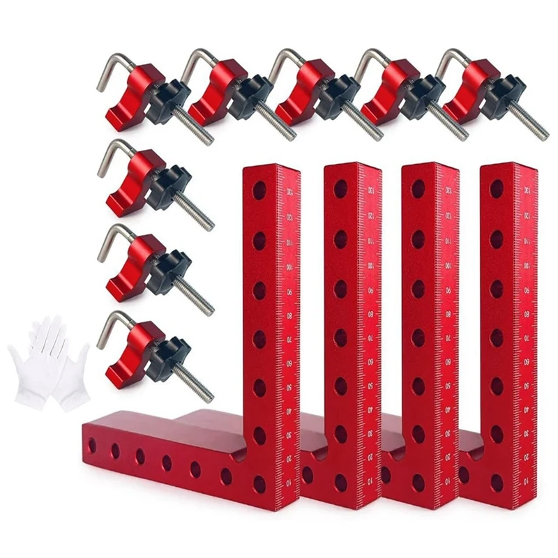 90 Degree Clamp Corner Clamp - Right Angle For Woodworking 4Pack 5.5Inch Aluminum Alloy Corner Clamp Wood Working Tools Durable
90 Degree Clamp Corner Clamp - Right Angle For Woodworking 4Pack 5.5Inch Aluminum Alloy Corner Clamp Wood Working Tools Durable