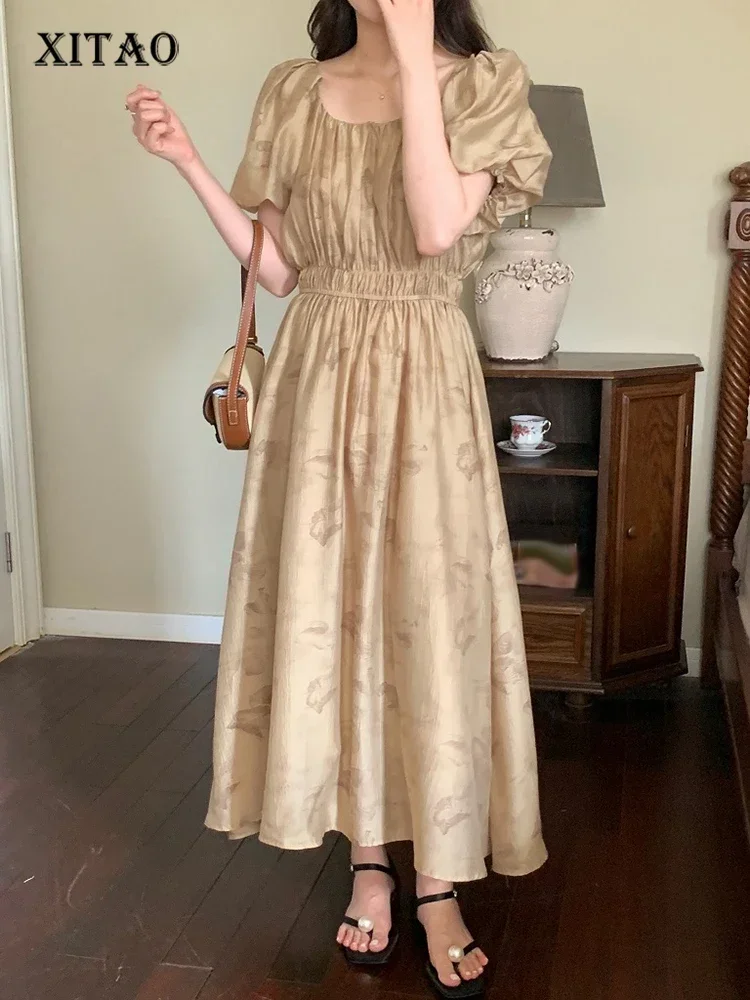 XITAO Short Sleeve O-neck Pullover Temperament Dress Print Pleated Elegant Appear Thin 2024 Women Summer A-line Dress HQQ1260
XITAO Short Sleeve O-neck Pullover Temperament Dress Print Pleated Elegant Appear Thin 2024 Women Summer A-line Dress HQQ1260