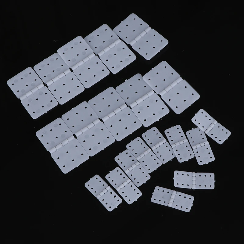 

10pcs/lot White Hinge Linker Plastic for RC Airplane Aircraft Helicopter Quadcopter Wholesale