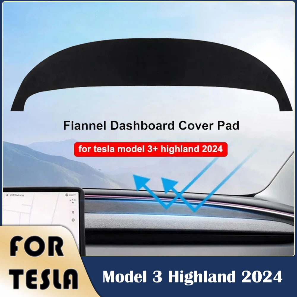 Чехол для приборной панели Tesla Model 3 Highland 2024, аксессуары, фланелевый коврик для приборной панели, коврик для приборной панели, совместимый с Tesla 2024, модель 3
Чехол для приборной панели Tesla Model 3 Highland 2024, аксессуары, фланелевый коврик для приборной панели, коврик для приборной панели, совместимый с Tesla 2024, модель 3