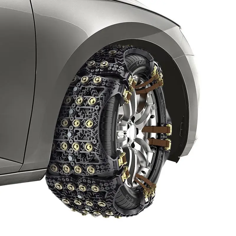 Car Snow Chains 6pcs Heavy Duty Truck Tire Snow Chain Tool Anti Slip Snow Chains Multi-use Winter Snow Mud Tire Chains For Truck
Car Snow Chains 6pcs Heavy Duty Truck Tire Snow Chain Tool Anti Slip Snow Chains Multi-use Winter Snow Mud Tire Chains For Truck