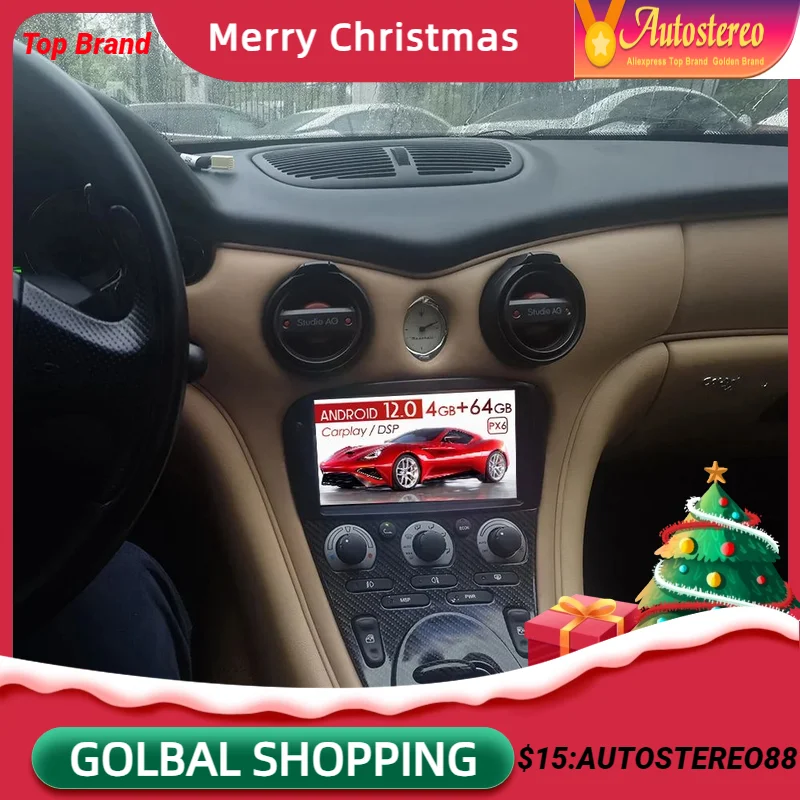 Auto Stereo Android 12 Car GPS Navigation For Maserati 3200GT 4200GT Multimedia Player GPS Navigation Head Unit Carplay 4G SIM
Auto Stereo Android 12 Car GPS Navigation For Maserati 3200GT 4200GT Multimedia Player GPS Navigation Head Unit Carplay 4G SIM