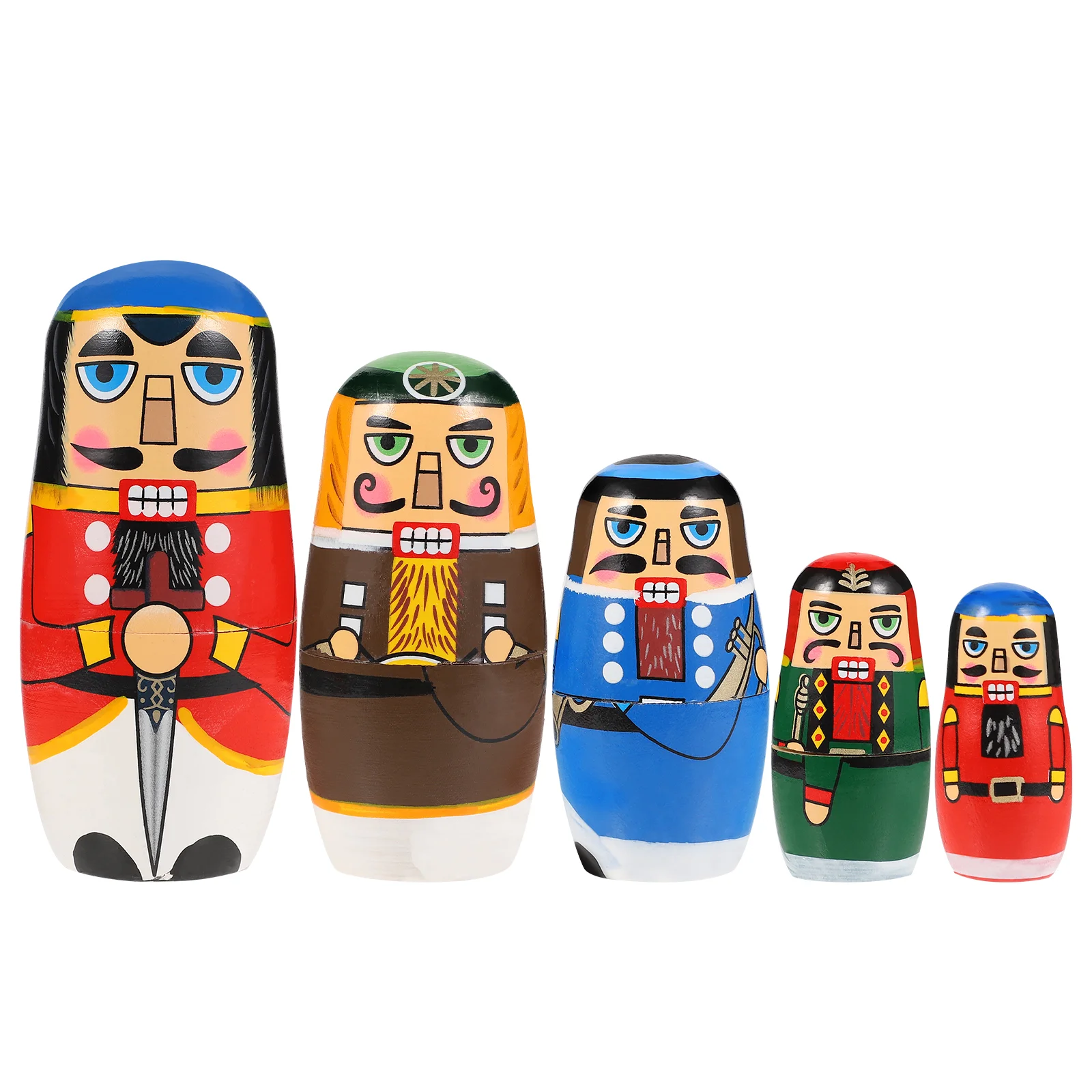 Wood Toys Matryoshka Hand Painted Russian Dolls Children Gift Baby Stacking Creative
Wood Toys Matryoshka Hand Painted Russian Dolls Children Gift Baby Stacking Creative