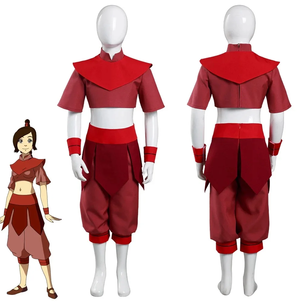 Avatar: The Last Airbender Ty Lee Cosplay Costume Red Jumpsuit Outfits Halloween Carnival Suit
Avatar: The Last Airbender Ty Lee Cosplay Costume Red Jumpsuit Outfits Halloween Carnival Suit