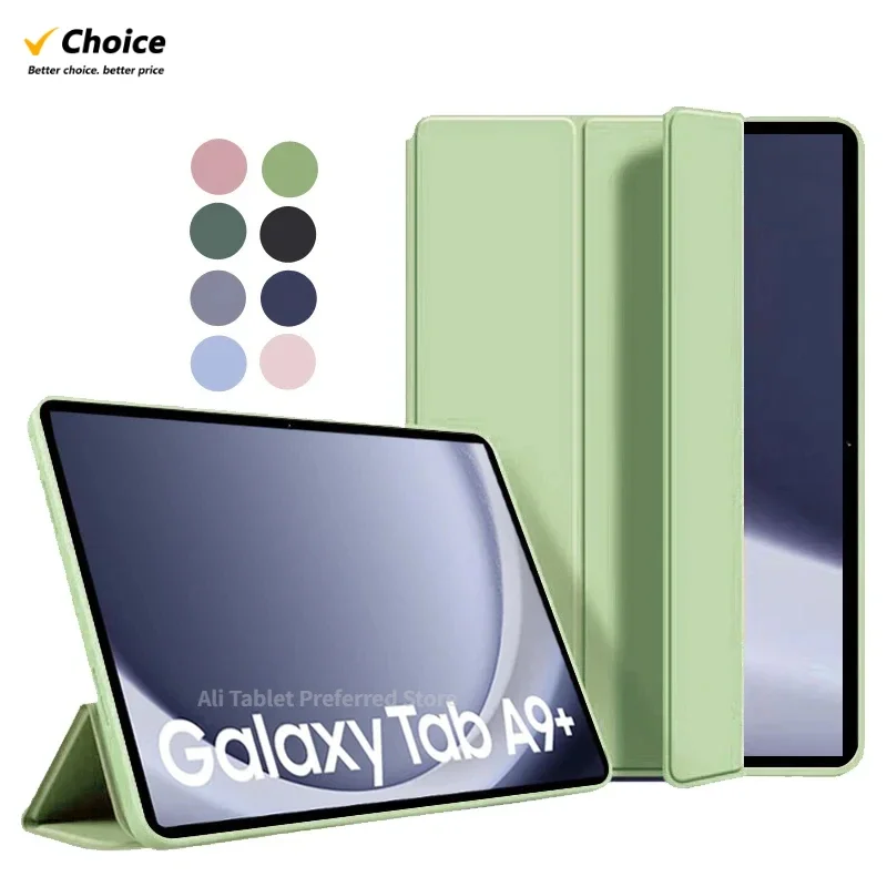 For Funda Samsung Galaxy Tab A9 Plus Case 2024 11 inch Flip Stand Magnetic Soft TPU Back for Galaxy Tab А9 Plus + Tablet Case
For Funda Samsung Galaxy Tab A9 Plus Case 2024 11 inch Flip Stand Magnetic Soft TPU Back for Galaxy Tab А9 Plus + Tablet Case