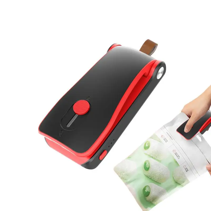 

Portable Re Sealer Machine 2 In 1 Compact USB Charging Strong Power One-Touch Easy To Use Keep Snacks Delicious Kitchen Gadgets