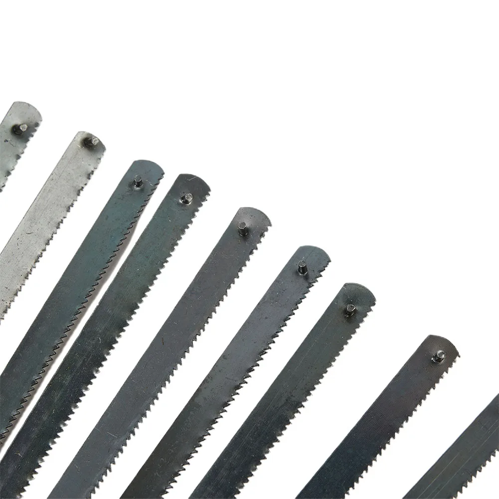 10pcs Mini Hacksaw Blade Steel 150mm 24T Reciprocating Saw Blades Wood Cutters Cutting Plastics Metal Woodworking Tools
10pcs Mini Hacksaw Blade Steel 150mm 24T Reciprocating Saw Blades Wood Cutters Cutting Plastics Metal Woodworking Tools
