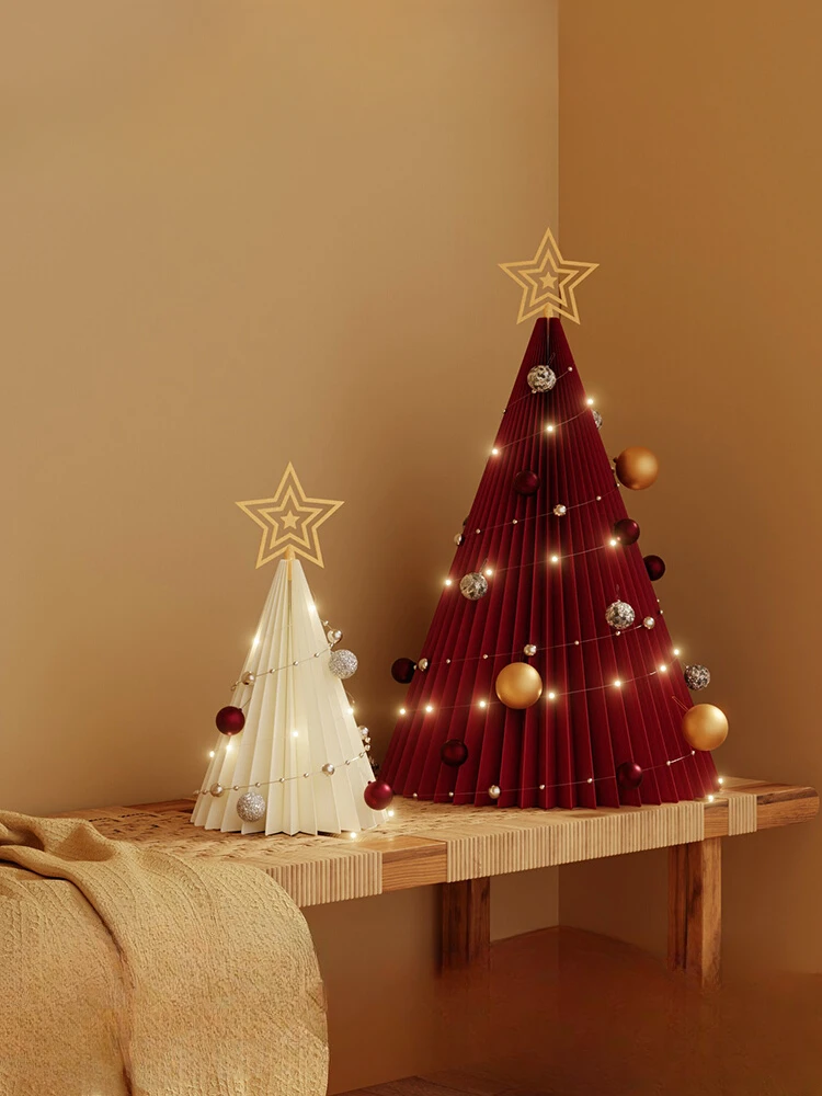Folding experts Christmas tree decoration ornaments New Year origami creative tabletop home folding decorations window props
Folding experts Christmas tree decoration ornaments New Year origami creative tabletop home folding decorations window props