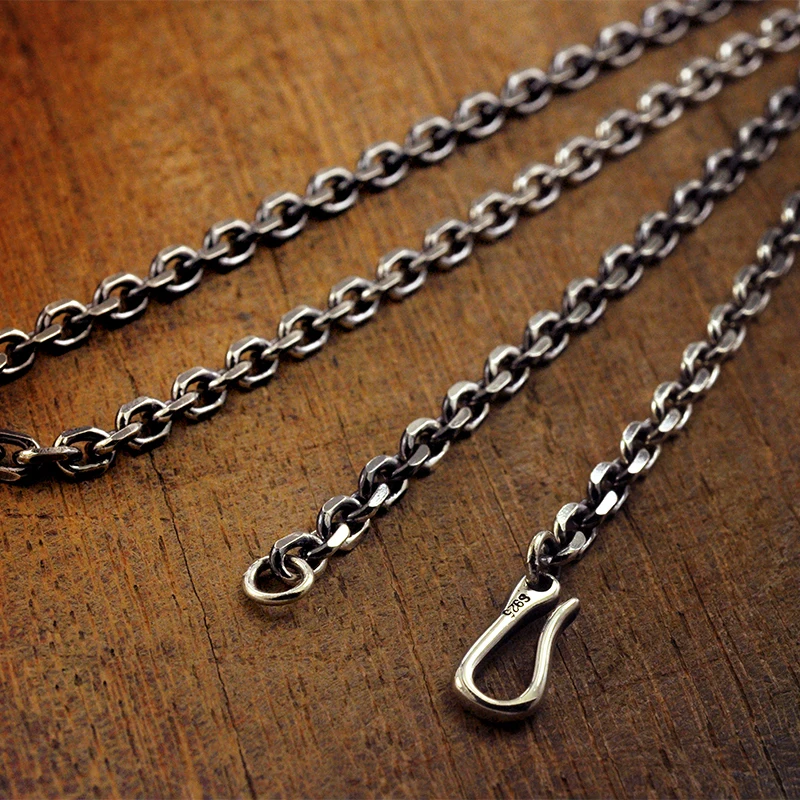 SE Taijiao Necklace Retro Trendy Men's Clavicle Chain Versatile Sweater Chain Men's and Women's Chains Necklaces for Couples
SE Taijiao Necklace Retro Trendy Men's Clavicle Chain Versatile Sweater Chain Men's and Women's Chains Necklaces for Couples