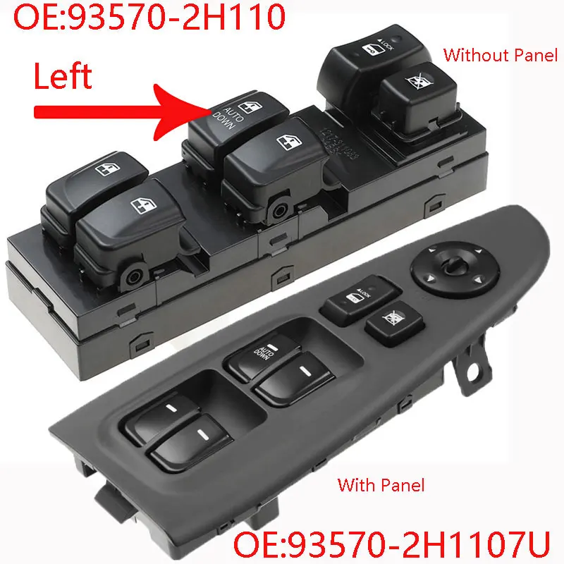 Новый главный выключатель стеклоподъемника для Hyundai Elantra 2007-2010 Hyundai Elantra 93570-2H1107U 935702H1107U 93570-2H110 935702H110
Новый главный выключатель стеклоподъемника для Hyundai Elantra 2007-2010 Hyundai Elantra 93570-2H1107U 935702H1107U 93570-2H110 935702H110