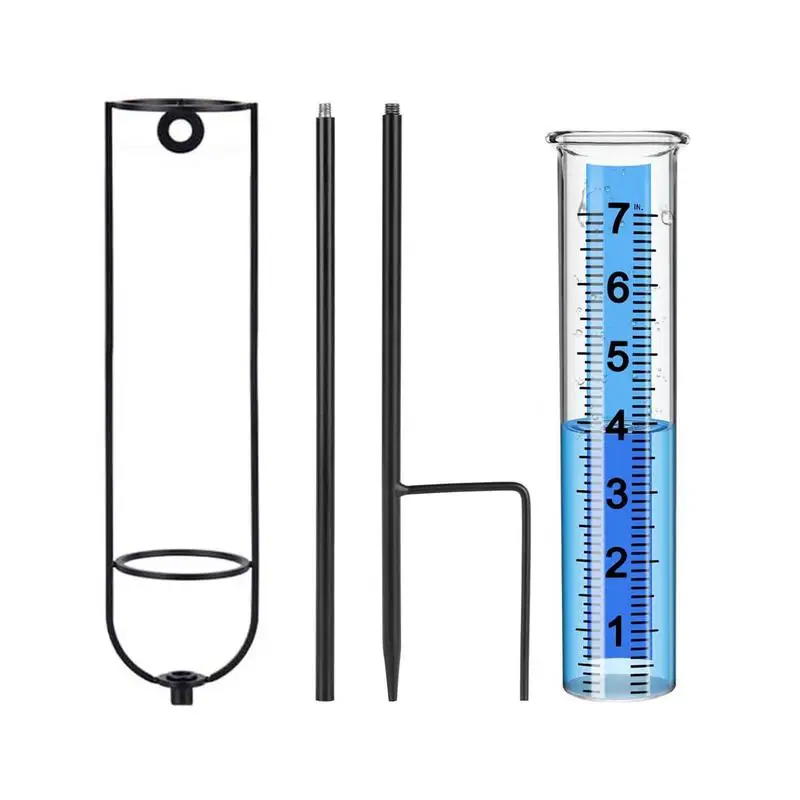 Rain Measure Gauge Fence Rain Meter Gauge Detachable Freeze Proof Rain Gauge With Large Clear Numbers Adjustable Height 
Rain Measure Gauge Fence Rain Meter Gauge Detachable Freeze Proof Rain Gauge With Large Clear Numbers Adjustable Height
