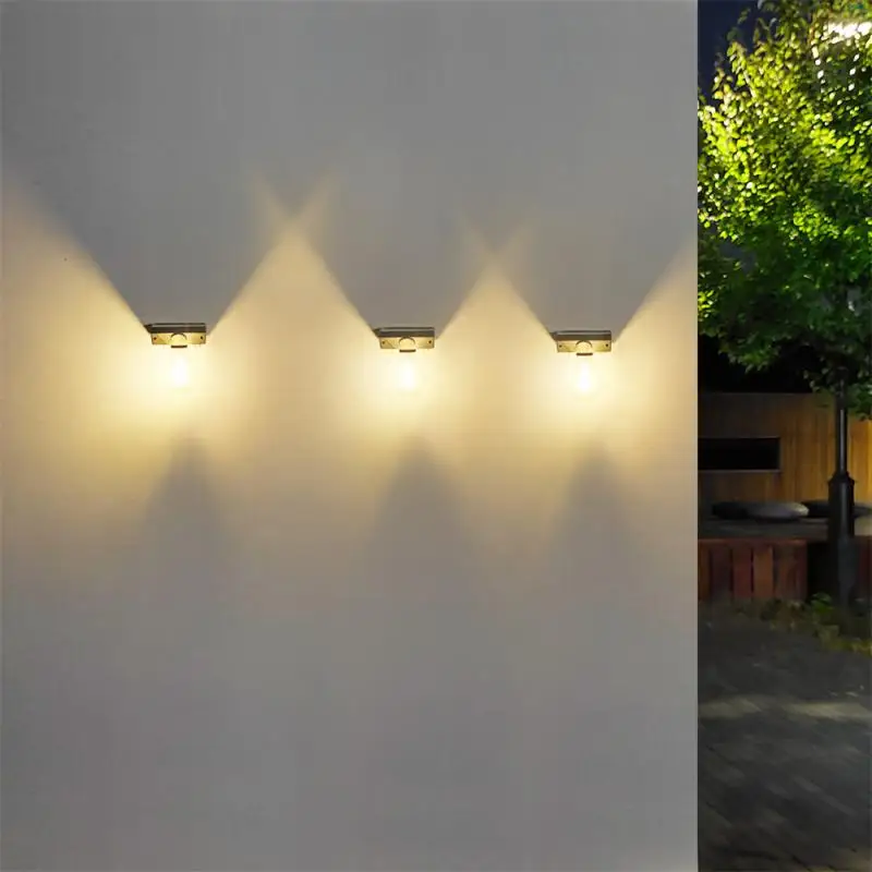 

Retro Solar Sensor Tungsten Bulb Wall Lamp Outdoor IP65 Waterproof Landscape Light For Garden Yard PIR Sensor Stair Lamp