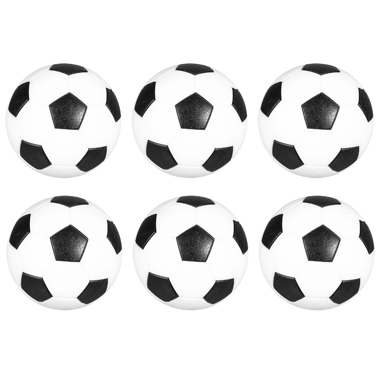 

Настольные футбольные мини-мячи, 32 мм, черно-белые