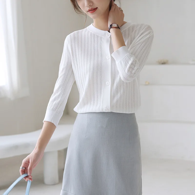 Women Cardigan Sweater Female Casual Solid Color Single Breasted Knitted Tops Femme Elegant Outwear Mujer Chic Clothing Outfits
Women Cardigan Sweater Female Casual Solid Color Single Breasted Knitted Tops Femme Elegant Outwear Mujer Chic Clothing Outfits