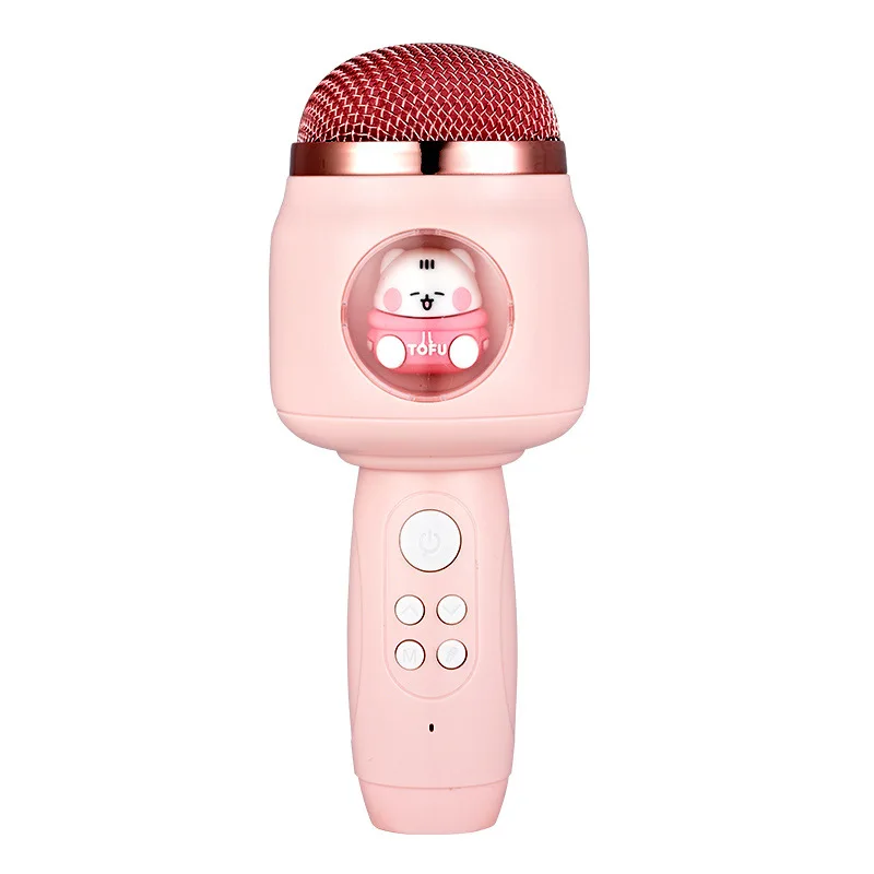 

Private Model Children'S Microphone Wireless Microphone Bluetooth Singing Microphone Doll Microphone National Karaoke Household