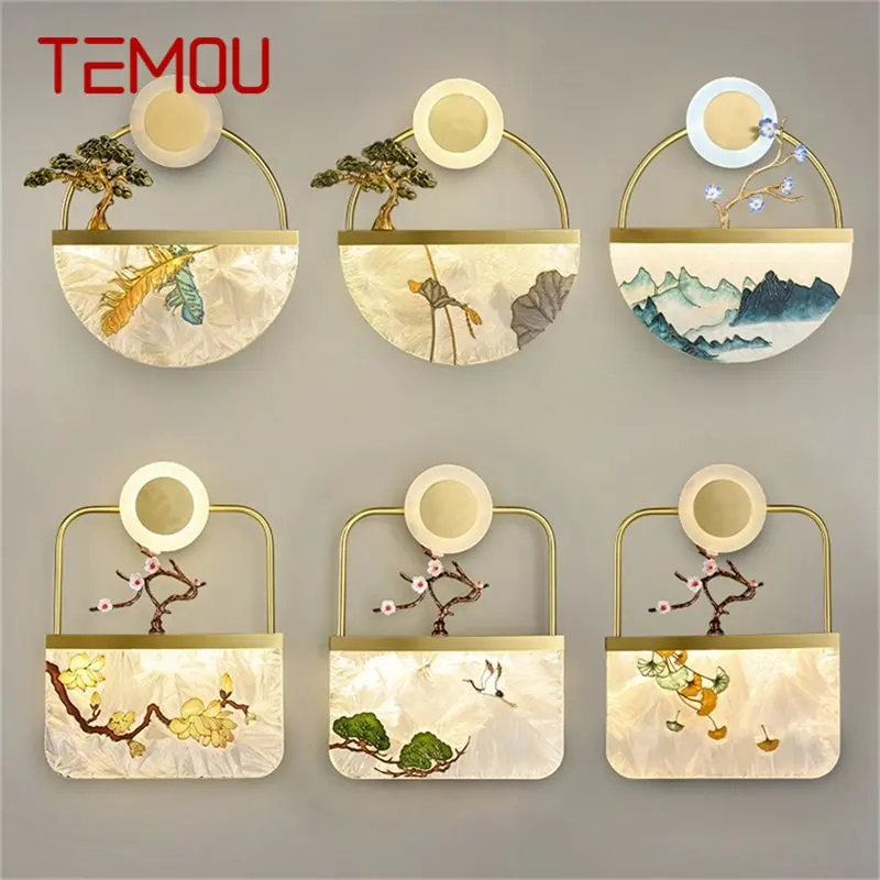 TEMOU Creative Pattern Wall Sconces Lights Contemporary LED Brass Lamps Fixtures for Home Bedside
TEMOU Creative Pattern Wall Sconces Lights Contemporary LED Brass Lamps Fixtures for Home Bedside