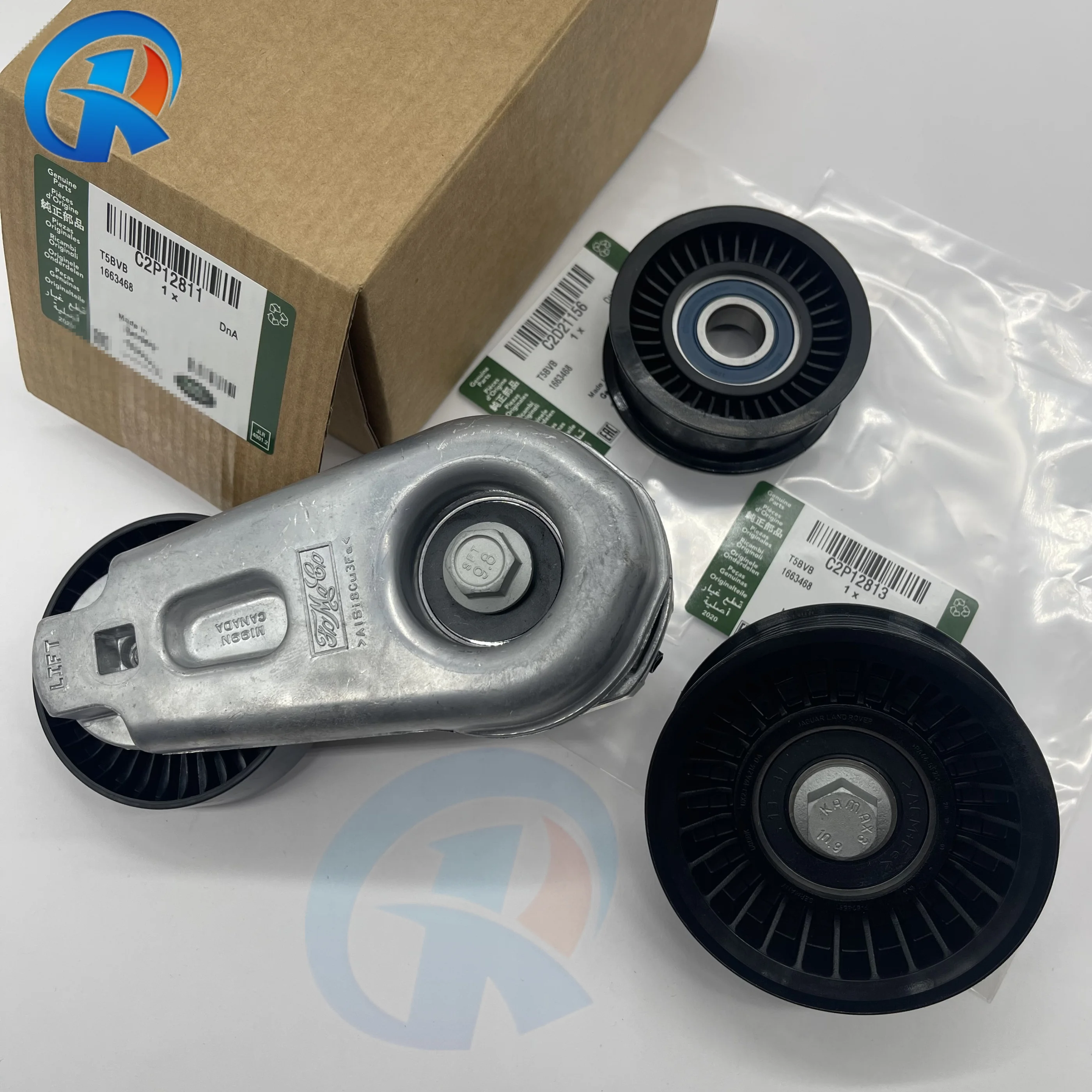 C2D21156 C2P12811 C2P12813 Pulley Combination Tension Wheel Transition Wheel For Land Rover Jaguar XJ XF 5.0
C2D21156 C2P12811 C2P12813 Pulley Combination Tension Wheel Transition Wheel For Land Rover Jaguar XJ XF 5.0
