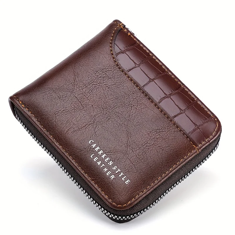 Leather Men’s Wallet Luxury Men's Purse Male Zipper Card Holders with Coin Pocket RFID Wallets Gifts for Men Money Bag 14 Mallzona S9d893493319448edb2b2d840c5bfbb17K Leather Men’s Wallet Luxury Men's Purse Male Zipper Card Holders with Coin Pocket RFID Wallets Gifts for Men Money Bag Mallzona