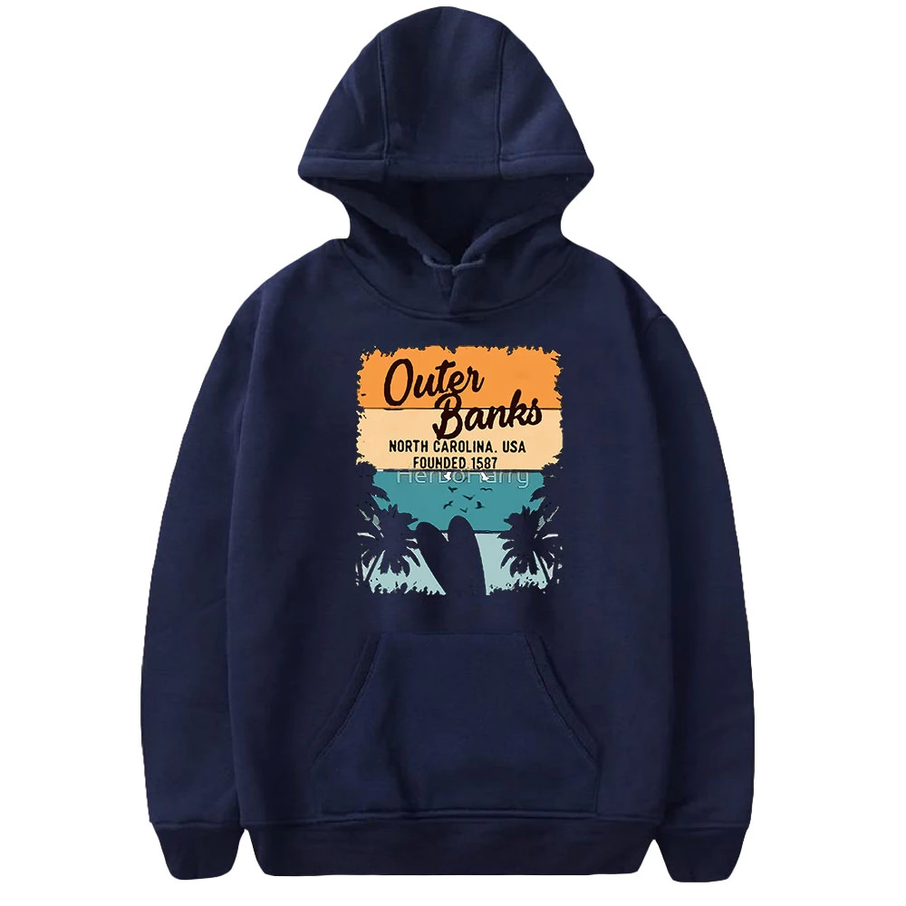 

Outer Banks Hoodies Men Women Fashion Design Print Hoodies Sweatshirt Autumn Pullovers Streetwear Hip Hop Banks Season 2 Clothes