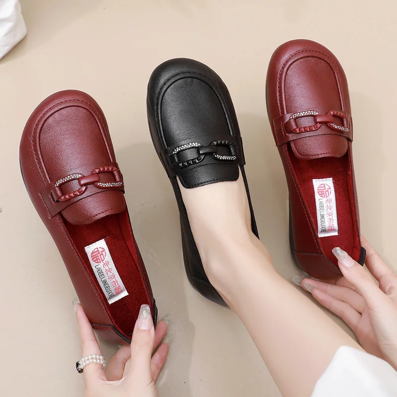2023 Women Flats Shoes Casual Loafers Solid Color Lady High Quality Comfort Party Wedding Office Shoes
2023 Women Flats Shoes Casual Loafers Solid Color Lady High Quality Comfort Party Wedding Office Shoes