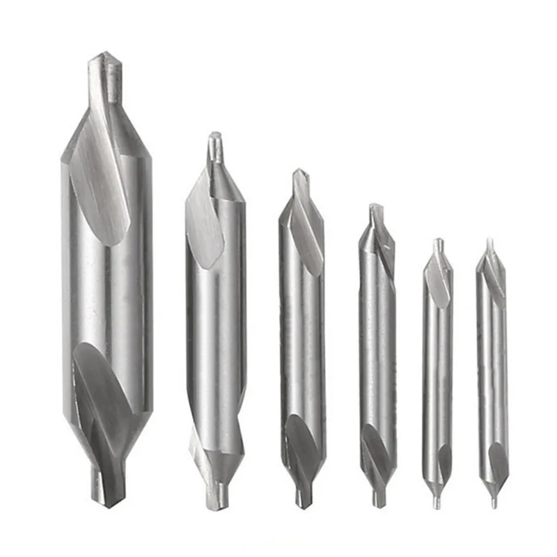 ZK30 Center Drill Bits Set 60-Degree Angle Center Drill Bits Kit Countersink Tools for Lathe Metalworking 1/1.5/2/2.5/3/4/5
ZK30 Center Drill Bits Set 60-Degree Angle Center Drill Bits Kit Countersink Tools for Lathe Metalworking 1/1.5/2/2.5/3/4/5