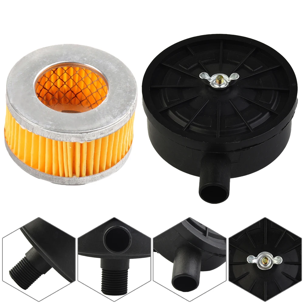 Silencer Muffler Noise Reducer Supplies Tools Workshop Air Compressor Black Filter cartridge Paper Accessories
Silencer Muffler Noise Reducer Supplies Tools Workshop Air Compressor Black Filter cartridge Paper Accessories