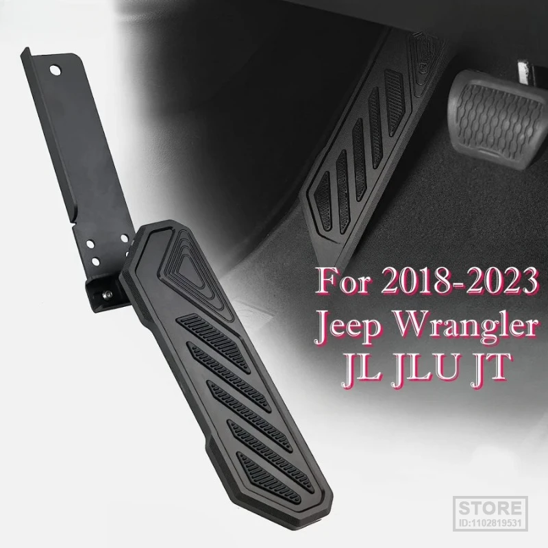 For 2018-2023 Jeep Wrangler JL JLU Gladiator JT Alloy Pedal Left Driver Foot Rest Pad Anti-Slip Gas Brake Cover
For 2018-2023 Jeep Wrangler JL JLU Gladiator JT Alloy Pedal Left Driver Foot Rest Pad Anti-Slip Gas Brake Cover