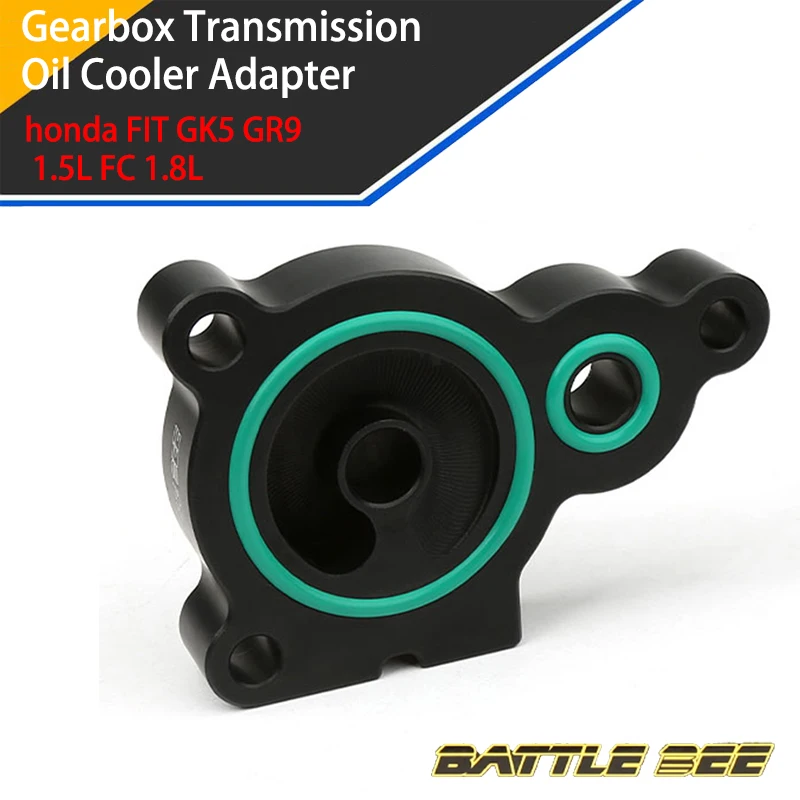 

Gear Box Transmission Cooler Adapter Base Plate Sandwich Suitable For Honda Fit CVT Gearbox GK5 GR9 1.5L FC 1.8L 1.0L