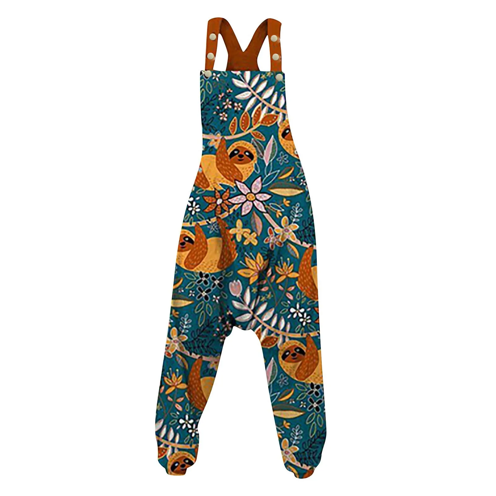 Racerback Jumpsuit Spaghetti Straps Vintage Paisley Overall Jumpsuit pantalones holgados mujer calça feminina ازياء نسائيه
Racerback Jumpsuit Spaghetti Straps Vintage Paisley Overall Jumpsuit pantalones holgados mujer calça feminina ازياء نسائيه