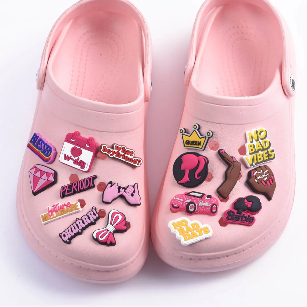 High Quality 1 Pcs 2021 Women Croc Shoes Charms Girl Power Accessories Beauty Lipstick Queen Clog Shoes Make Up Pink Decoration
High Quality 1 Pcs 2021 Women Croc Shoes Charms Girl Power Accessories Beauty Lipstick Queen Clog Shoes Make Up Pink Decoration