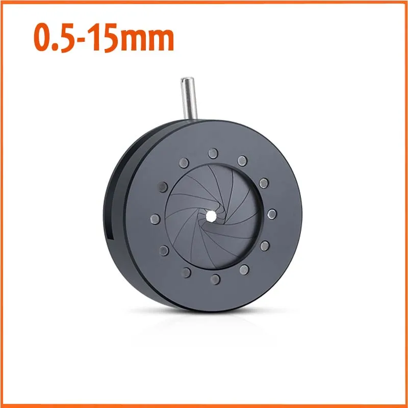 New 0.5-15MM Amplifying Diameter Digital Camera Microscope Adapter Zoom Optical Iris Diaphragm Aperture Condenser 12 Blades
New 0.5-15MM Amplifying Diameter Digital Camera Microscope Adapter Zoom Optical Iris Diaphragm Aperture Condenser 12 Blades