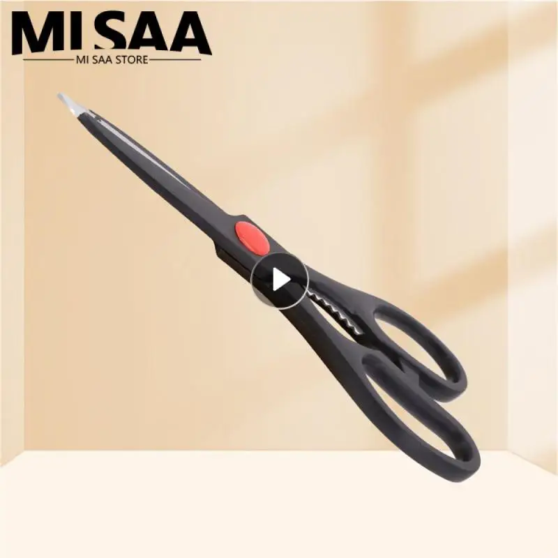 Stainless Steel Multi-function Kitchen Scissors Can Clip Walnuts And Cut Chicken Bone Barbecue Scissors Kitchen Accessories
Stainless Steel Multi-function Kitchen Scissors Can Clip Walnuts And Cut Chicken Bone Barbecue Scissors Kitchen Accessories