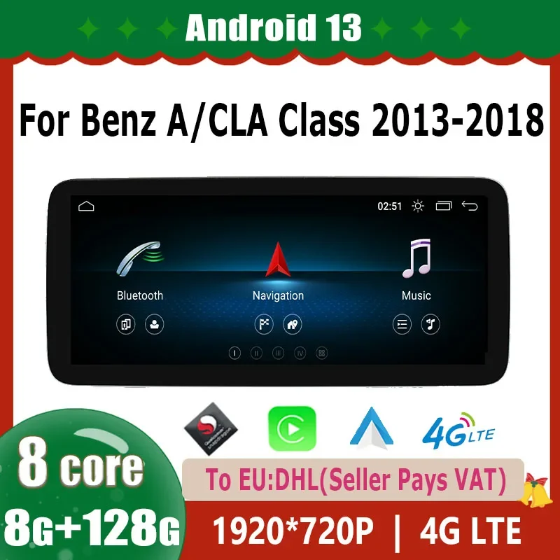 Qualcomm 665 Android 13 Wireless CarPlay Car Radio Multimedia For Benz A Class W176 C117 X156 W463 2013-2018 Navigation Player
Qualcomm 665 Android 13 Wireless CarPlay Car Radio Multimedia For Benz A Class W176 C117 X156 W463 2013-2018 Navigation Player