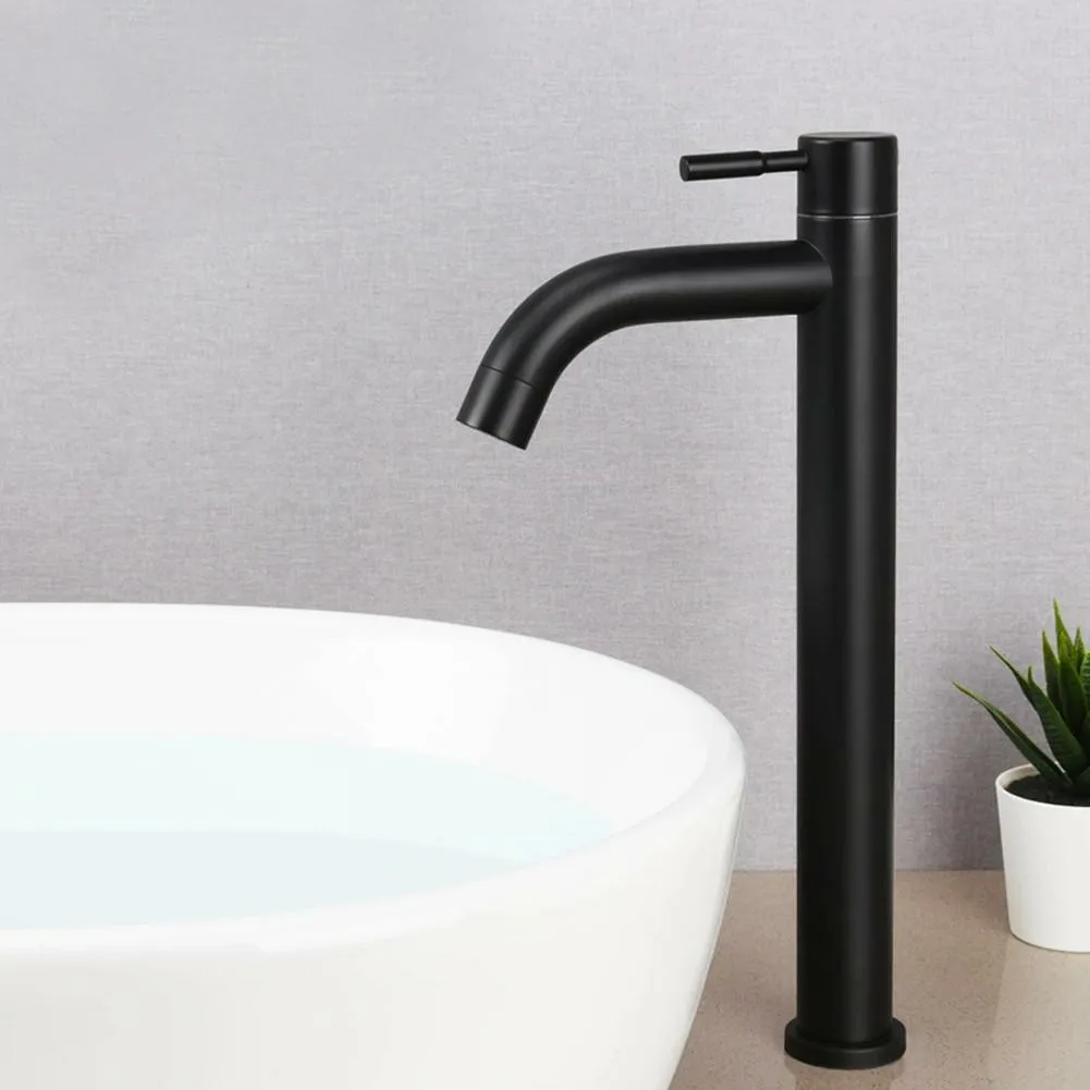 Tap Basin Faucet Black Counter Bathroom Filter Impurities Kitchen Parts Single Cold 304 Stainless Steel Durable
Tap Basin Faucet Black Counter Bathroom Filter Impurities Kitchen Parts Single Cold 304 Stainless Steel Durable