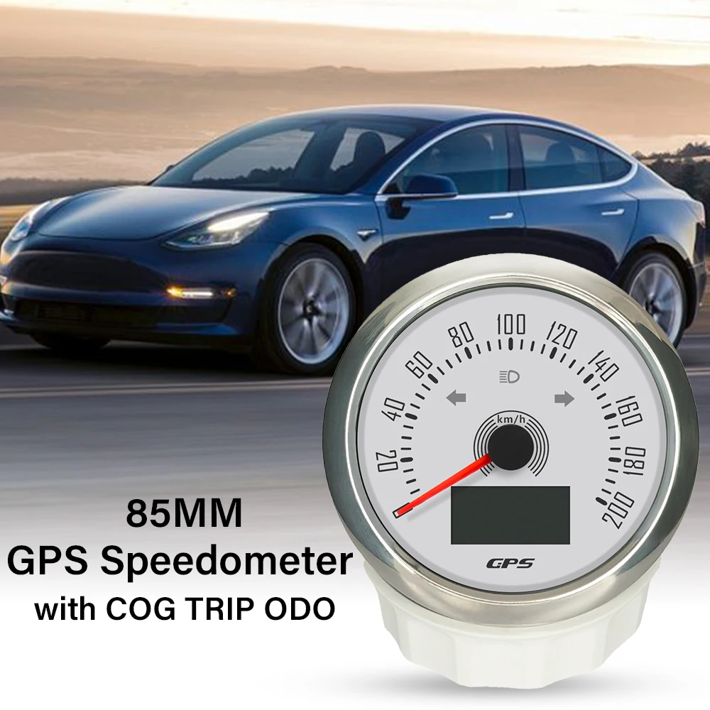 Waterproof 85mm GPS Speed Gauge with red, green, blue, white, yellow, cyan, purple Colors Backlight For Car Boat Motorcycle
Waterproof 85mm GPS Speed Gauge with red, green, blue, white, yellow, cyan, purple Colors Backlight For Car Boat Motorcycle