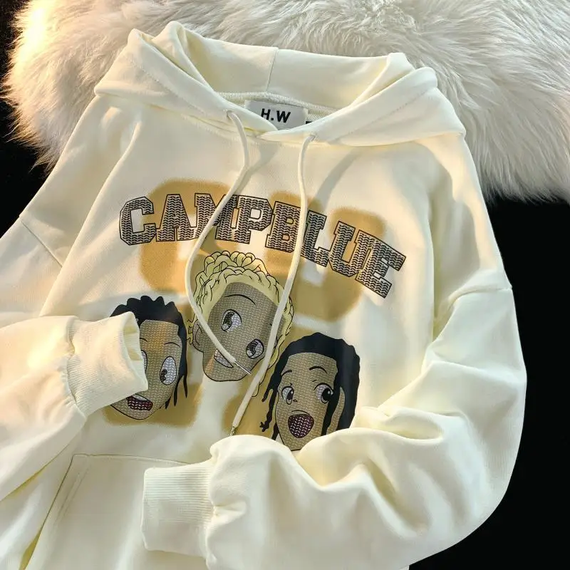 Hoodies Harajuku Anime Japan Kawaii Hoodie Cartoon Sweatshirt Women Apricot Long Sleeve Korean Gothic Clothes Thin Autumn 2022
Hoodies Harajuku Anime Japan Kawaii Hoodie Cartoon Sweatshirt Women Apricot Long Sleeve Korean Gothic Clothes Thin Autumn 2022