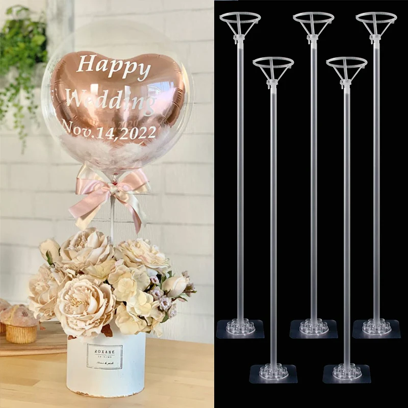 1/3/5set Self-stick Base Balloon Stand Kits Birthday Party Desktop Balloon Stand Balloon Stick Wedding Baby Shower Supplies
1/3/5set Self-stick Base Balloon Stand Kits Birthday Party Desktop Balloon Stand Balloon Stick Wedding Baby Shower Supplies