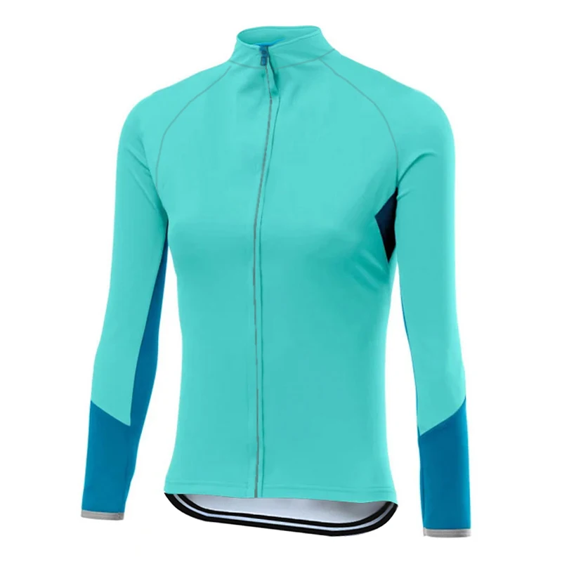 

Long Sleeve Cycling Jersey for Women, Bicycle Bike Clothes, MTB Bib Sports Shirt, Motocross Jersey, Mountain Road, Tight Top