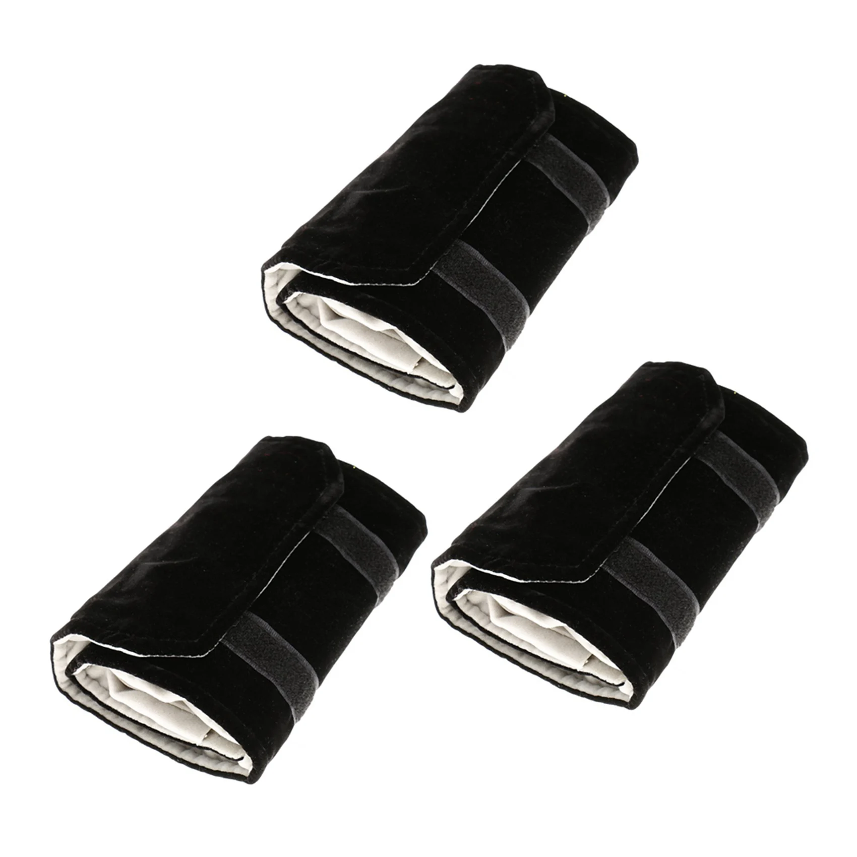 3X Jewelery Roll Jewelery Bag, Made of Flannel, for Ring, for Jewelry Storage When Traveling - Black, Gray, Small
3X Jewelery Roll Jewelery Bag, Made of Flannel, for Ring, for Jewelry Storage When Traveling - Black, Gray, Small