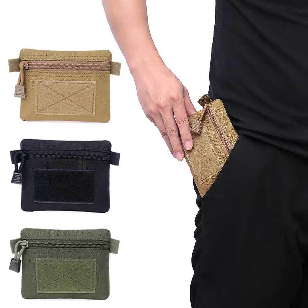 EDC Molle Pouch Tactical Wallet Small Waist Bag Card Key Holder Purse Outdoor Camping Hiking Hunting Military Accessories Pouch
EDC Molle Pouch Tactical Wallet Small Waist Bag Card Key Holder Purse Outdoor Camping Hiking Hunting Military Accessories Pouch