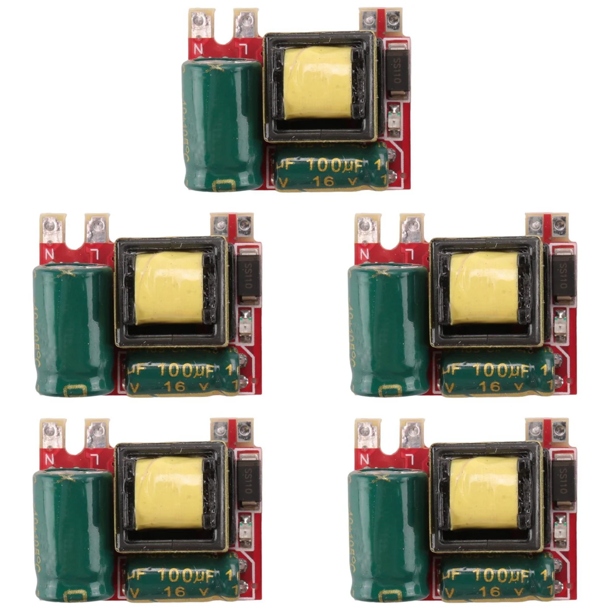 5PCS 12V 300MA Isolated Switching Power Module AC-DC Step-Down Module 220V 110V To 12V
5PCS 12V 300MA Isolated Switching Power Module AC-DC Step-Down Module 220V 110V To 12V