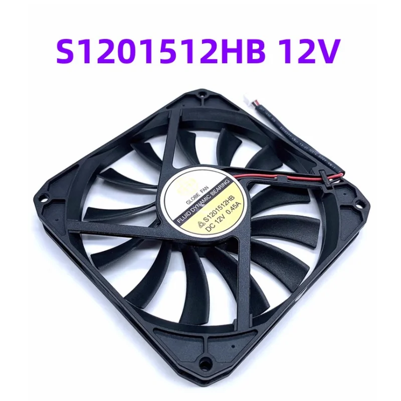 S1201512HB 12V 0.45A 2500RPM 120 * 120 * 12MM Ultrathin Fan High Air Volume Desktop Computer Chassis CPU Power Fan Mute
S1201512HB 12V 0.45A 2500RPM 120 * 120 * 12MM Ultrathin Fan High Air Volume Desktop Computer Chassis CPU Power Fan Mute